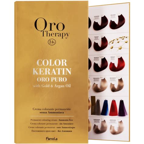 oro therapy 24k|fanola oro therapy color chart.